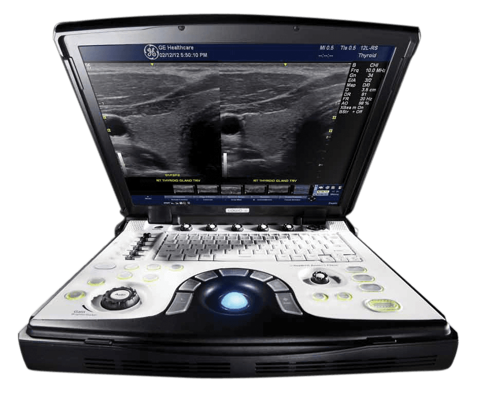 GE LOGIQ e NextGen R8 portable ultrasound